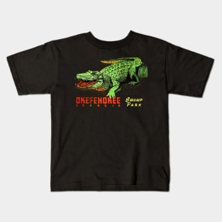 Okefenokee Georgia Vintage Kids T-Shirt